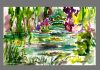 'Japanese bridge in Monet's Garden' by Louise Berger