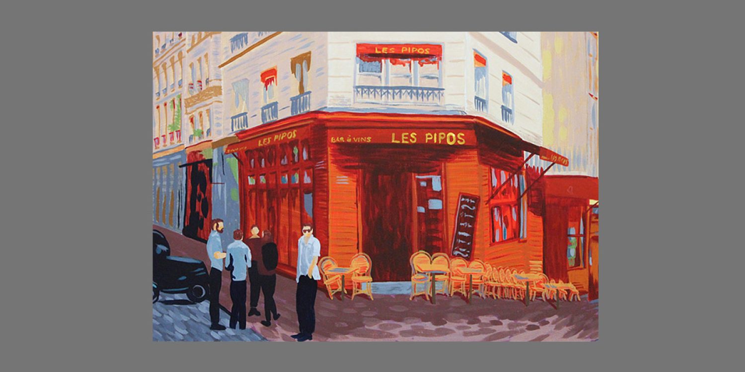 'Paris Street Corner' by Philippa Montier