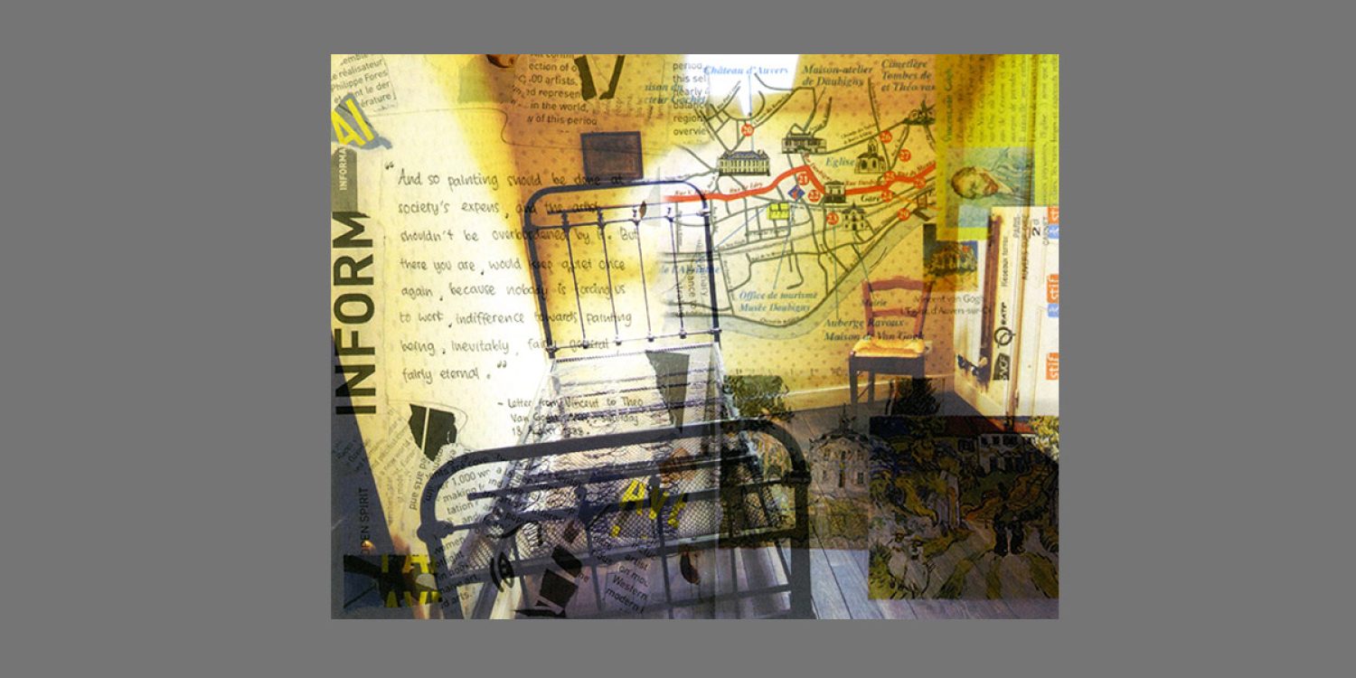 'Van Gogh's bedroom at Auvers-sur-Oise' by Vinsensia Tejakusuma