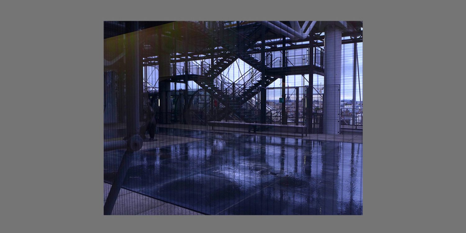 'Pompidou in Blue' by Kerry Biram